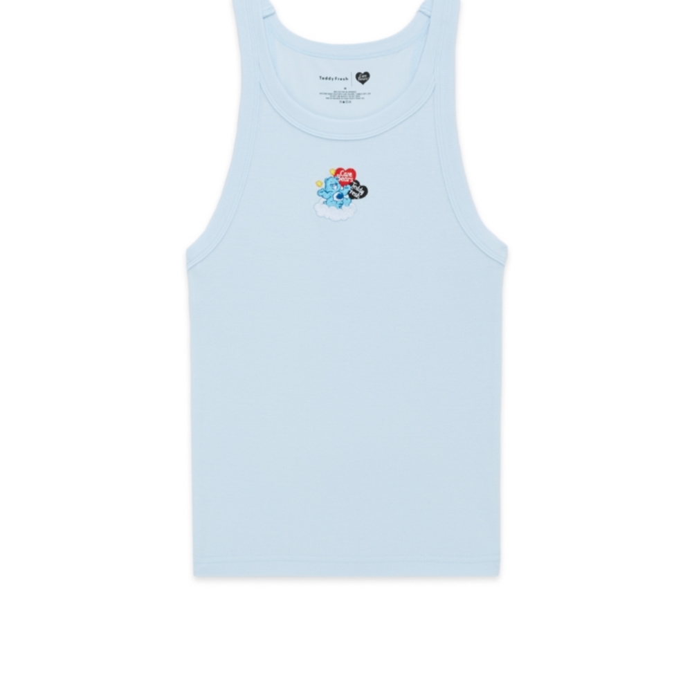 Teddy Fresh X Care Bear Blue Tank Top